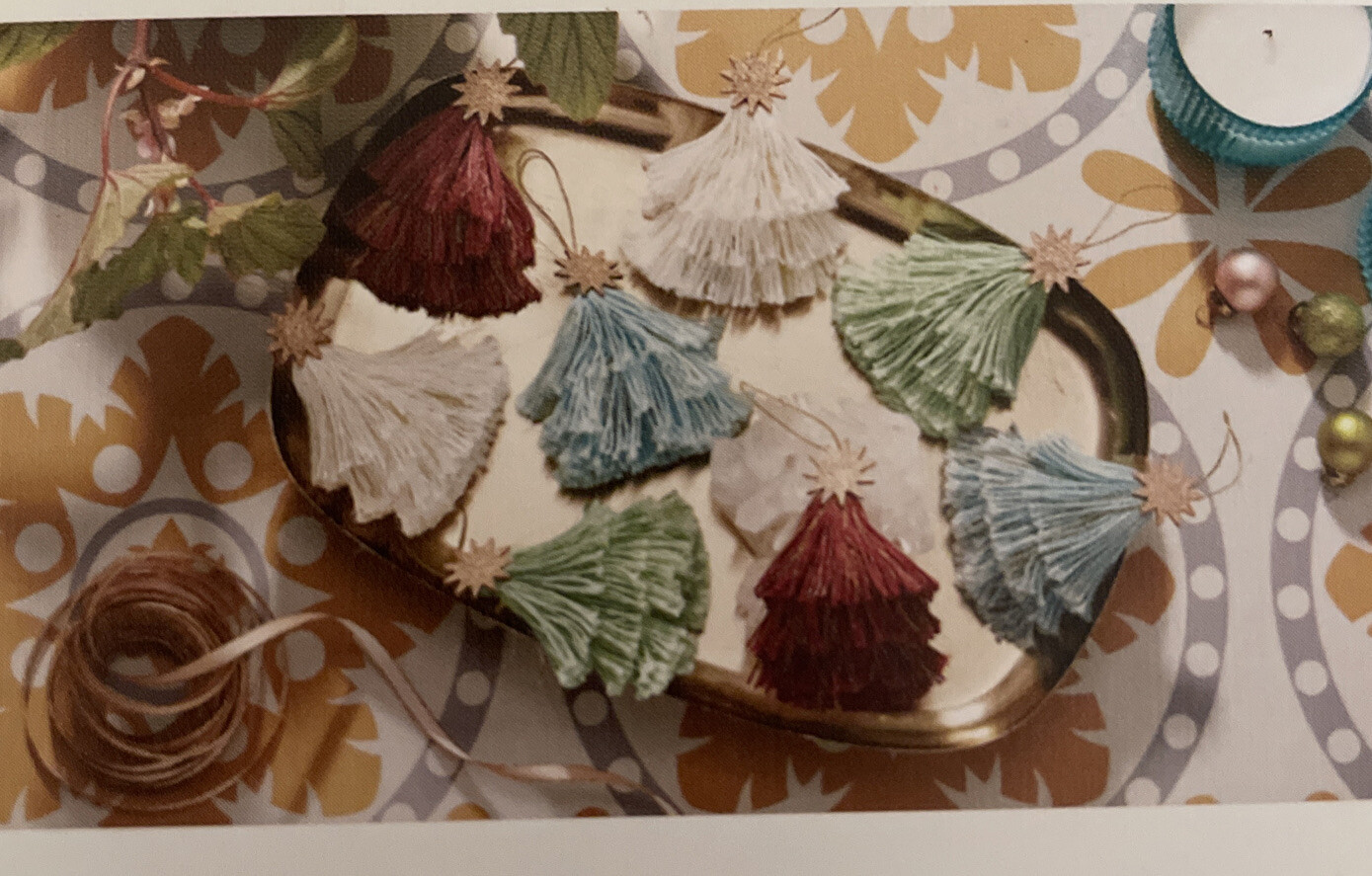 Opalhouse Jungalow Tassel Vase Filler Ornaments Gold Stars New eBay