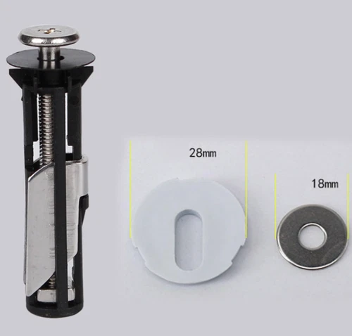 2-10PCS Heavy Duty Toilet Seat Fastener Bolt kit, Universal Toilet Seat Bolt Kit - Picture 14 of 23