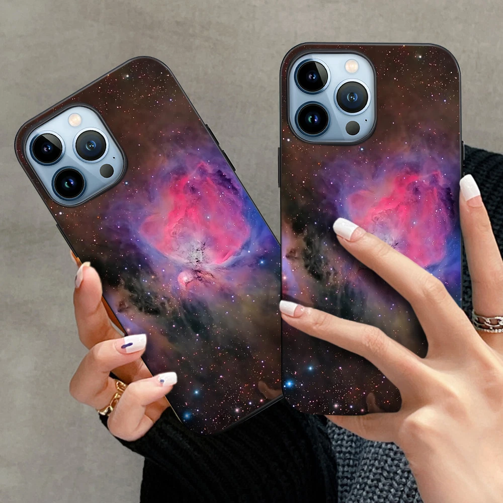 Phone Case Space Soft Silicone Cover For iPhone 11 12 Pro 13 14 Plus 15 Pro Max