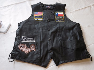 Veterans of Foreign Wars Motorcycle group vest jacket Womens Veterans of Foreign Wars Motorcycle group vest jacket Womens