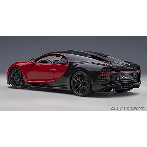 AUTOart 1/18 Bugatti Chiron Sport 20199 Red / Carbon Black 70996