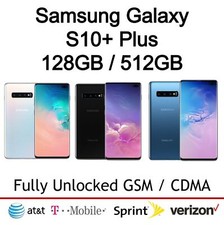 Samsung Galaxy S10 Plus 128GB /512GB Unlocked Verizon T-Mobile AT T Open Box