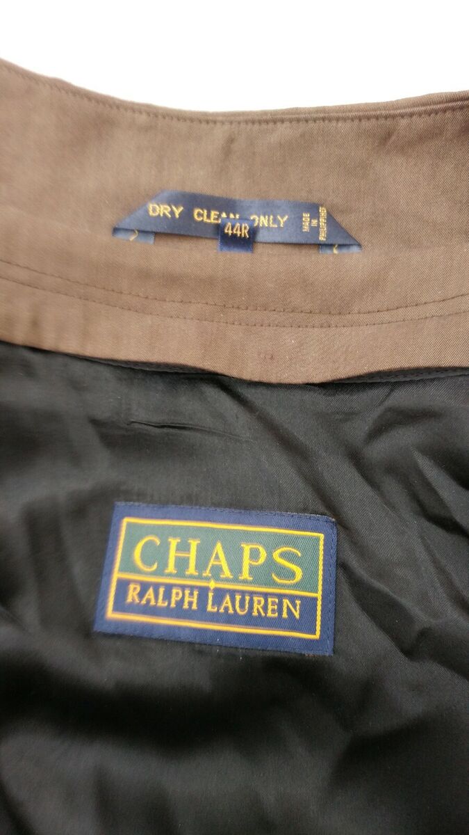 CHAPS RALPH LAUREN Khaki CottonBlend,Removable Liner,Belted CHAPS RALPH LAUREN Khaki CottonBlend,Removable Liner,Belted