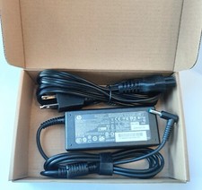 Genuine OEM 65W HP AC Adapter Charger blue tip 19.5V 3.33A Pavilion 710412-001