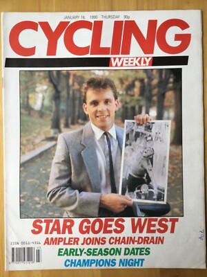CYCLING WEEKLY - 18 JANUARY 1990 - AMPLER JOINS CHAIN-DRAIN