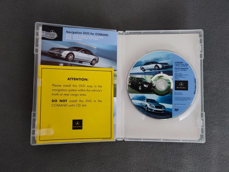 Mercedes-Benz Navigation DVD for COMAND UNITED STATES CANADA 2006 A2118278759 - Bild 3 von 4