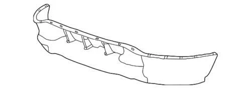 Genuine ford Valance Panel XL3Z-17626-BAA