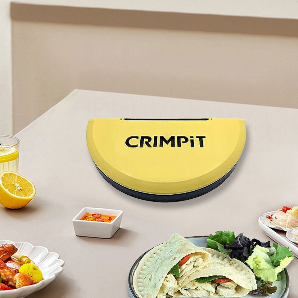CRIMPiT WrapInnovative Wrap Crimper Toastie Maker for Fresh Heated