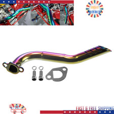 Colorful Exhaust Pipe Header For Predator 212cc 224cc 196cc 5.5hp 6.5hp Go Kart