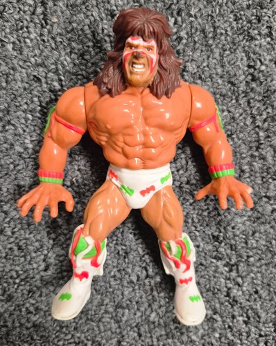 WWF Hasbro The Ultimate Warrior Action Figure 1991...