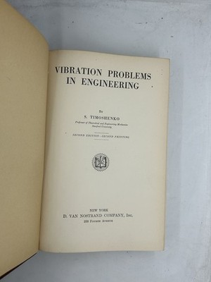 Vibration Problems in Engineering by W. Weaver, S. Timoshenko and D. H. Young...
