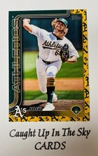 2025 Topps Series 2 Joey Estes  “Team Color Border” SP Athletics PR/225