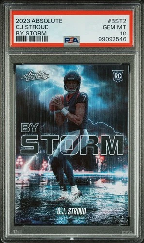 2023 Panini Absolute By Storm #BST2 CJ Stroud RC PSA 10