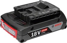 Bosch Professional Akku GBA 18V 2.0Ah Zubehör Ladegerät Lithium Power System 1x