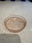 Jeannette Cherry Blossom Pink Coaster Depression Glass