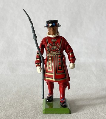 Vintage Metall 1987 Spielzeugsoldat Britains Ltd Yeoman Guard Beefeater #27-976