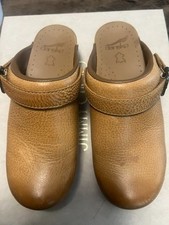 Dansko Berry Slip-On Mule Clogs in Honey Dist...