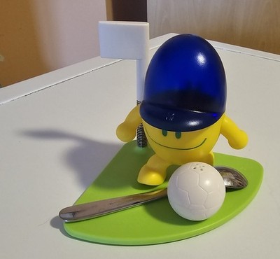 Ƹ̵̡Ӝ̵̨̄Ʒ WMF McEgg Ball Willy Mia Fred Eierbecher-Set Ƹ̵̡Ӝ̵̨̄Ʒ