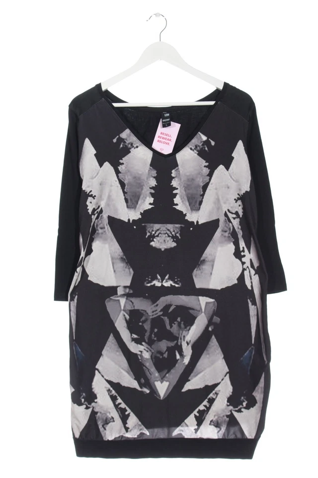 LOVE2WAIT Vestido de manga larga Mujeres Vestido Talla EU 40 negro-gris claro - Imagen 4 de 4