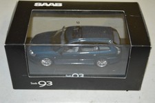 Motorart 2007 Saab 9-3 Aero Sports Combination Blue Diecast car 1:43 Scale