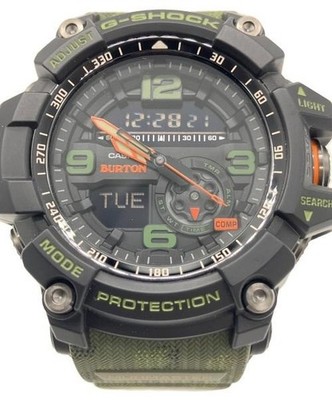時計 G-SHOCK MUDMASTER BURTON GG-1000BTN-1AJR CASIO G-SHOCK BURTON Collaboration MUDMASTER GG-1000BTN-1AJR Men's