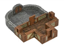 Warlock Tiles - Display & Demo Kit - Dungeon:  Town & Village - Wizkids - Sealed