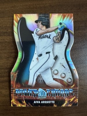 2026 Bowman Chrome Aiva Arquette Power Chords Marlins #PC-18