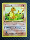Pokemon TCG Base Set Shadowless Charmander 46/102 1st Edition Common LP/MP