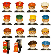 Playmobil Schaffner Mütze Mützen Kappe Kappen Auswahl Lokführer Bahnhof