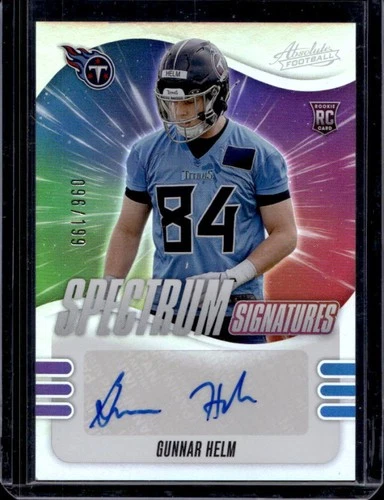 2025 Panini Absolute Gunnar Helm Base (RAW)