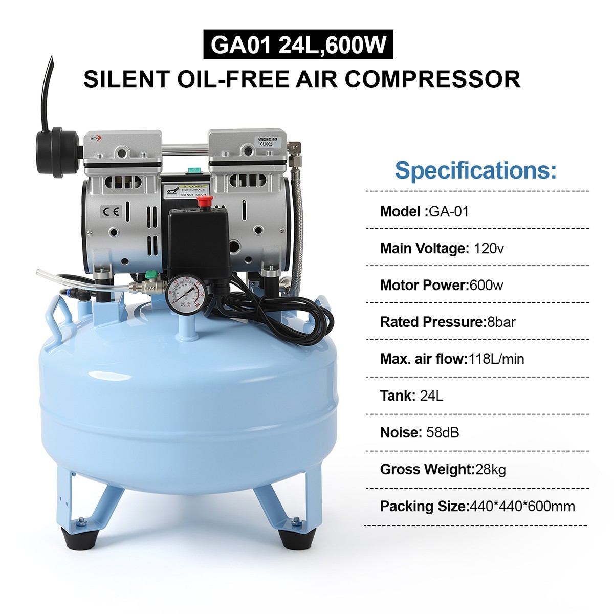 24l/40l Air Tank