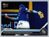 2023 Topps Now Wander Franco #182 Tampa Bay Rays One-Handed Catch MLB Baseball