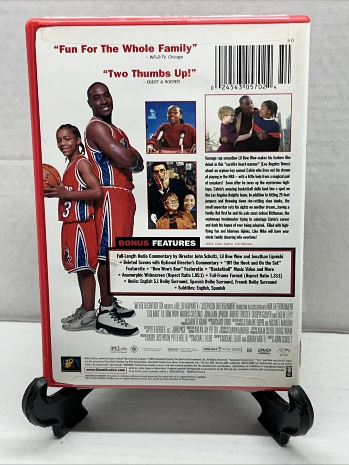 Like Mike (DVD) Lil Bow Wow, FS & WS - Image 2 of 2