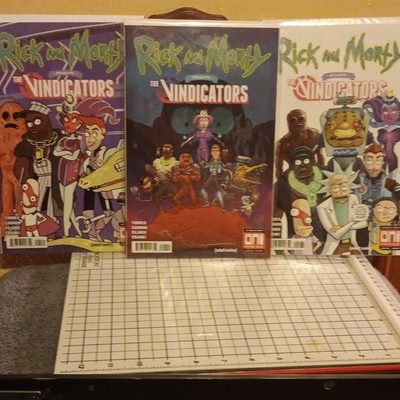 Rick and Morty Lot #37 Variant Vindicators #1 Pickle RickSet Oni Press NM