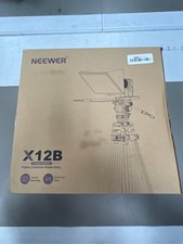 NEEWER Basics X12B Aluminum Alloy Liftable Teleprompter 12" for iPad Tablet Ph 1