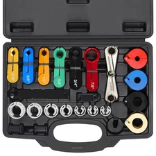 25PCS Fuel Line Disconnect Tool Set & Master Quick Disconnect Tool Kit