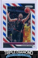 2018-19 Panini Prizm Kevin Love Red White Blue Prizm Cavaliers Z563