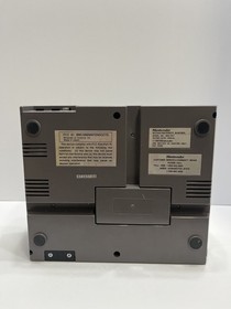 Nintendo Entertainment System NES Video Game Console Only NES-001 Gray PARTS!!