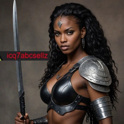 Digital Image  Photo Wallpaper Background Desktop Warrior Art -Warrior Queen