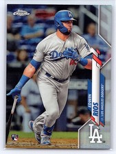 2020 Topps Chrome - Edwin Rios #95 Refractor (RC) Rookie Los Angels Dodgers