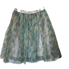 Disney Cinderella LC Tulle Skirt Size S 29 x24 Watercolor Cosplay Fairy