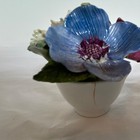 Crown Staffordshire Bone China Hand Painted Floral Figurine 9in Staffordshire — photo 5