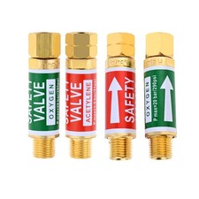 Oxygen Acetylene Flashback Arrestors Set 4PCS Torch End Standard "B" 9/16-18 ...
