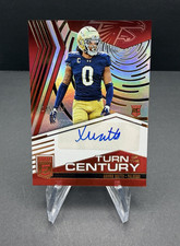 2025 Panini Donruss Elite Turn of the Century Xavier Watts Auto Rookie 235/499
