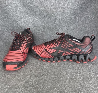 Reebok Zigwild Trail Men s 11.5 Red Black Running Zigtech V53975 - ISSUES