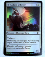 Orthodoxy Enforcer 025/271 Foil Phyrexia: All Will Be One Magic: The Gathering