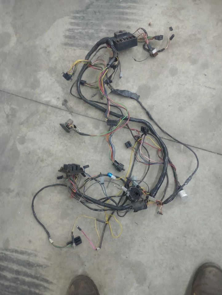 1968 Plymouth Valiant Under Dash Wiring Harness ORIGINAL - Image 2 of 2