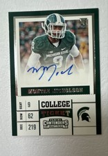 2017 Panini Contenders Draft Picks - College Ticket Montae Nicholson #281...