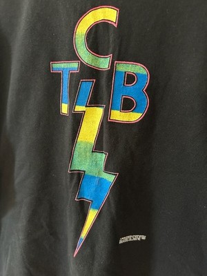 Vintage 1989 Elvis Presley TCB Lightning Bolt T-Shirt Size XL