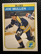 Joe Mullen 1982-83 O-Pee-Chee ROOKIE CARD #307 NHL Blues. rookie card picture